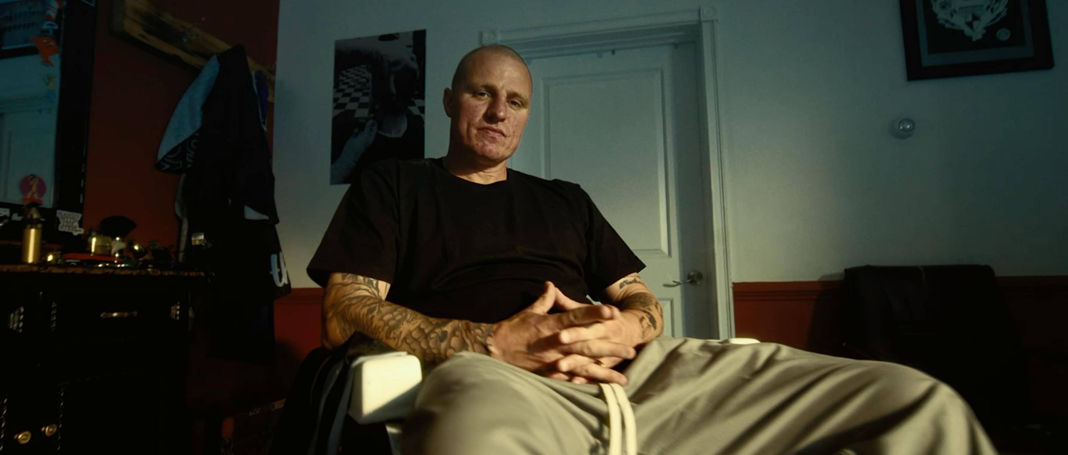 The thumbnail features a man sitting indoors, looking toward the camera in a moody, cinematic lighting setup.