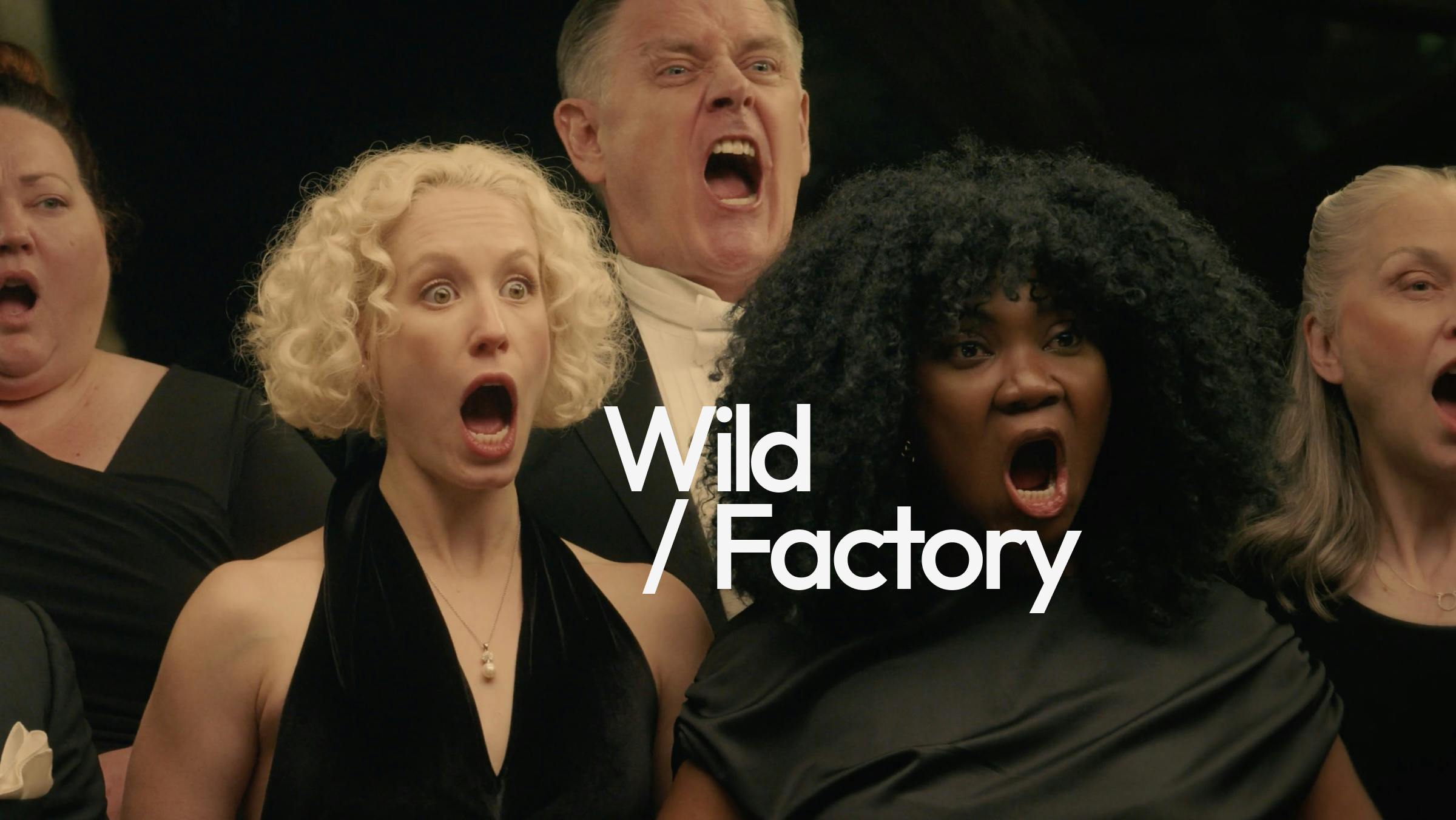Video production agency in new york city scene by Wild/Factory featuring performers in a cinematic branded content production.