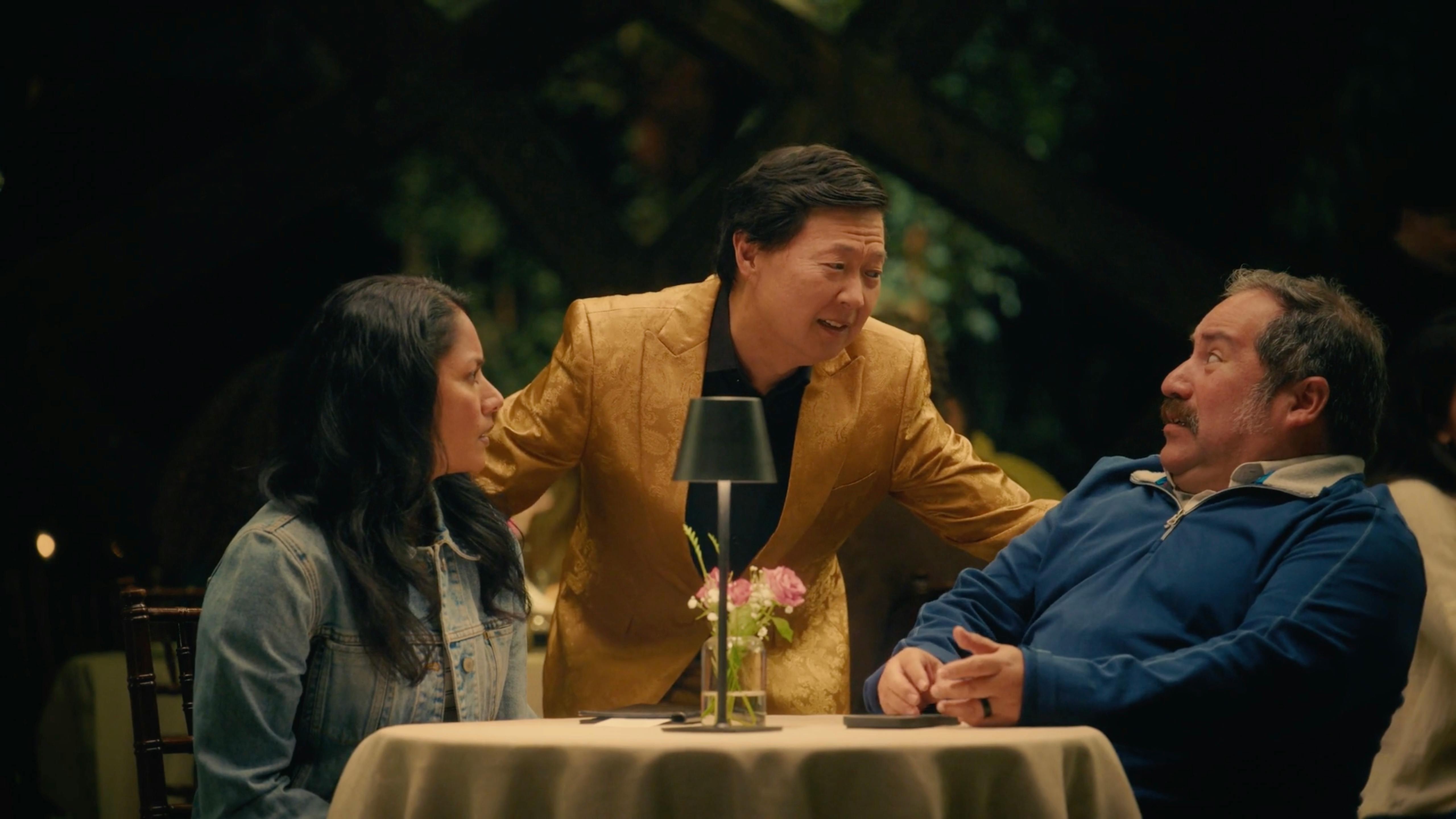 Comedic dinner scene filmed for a TV commercial production company creating engaging branded content ads