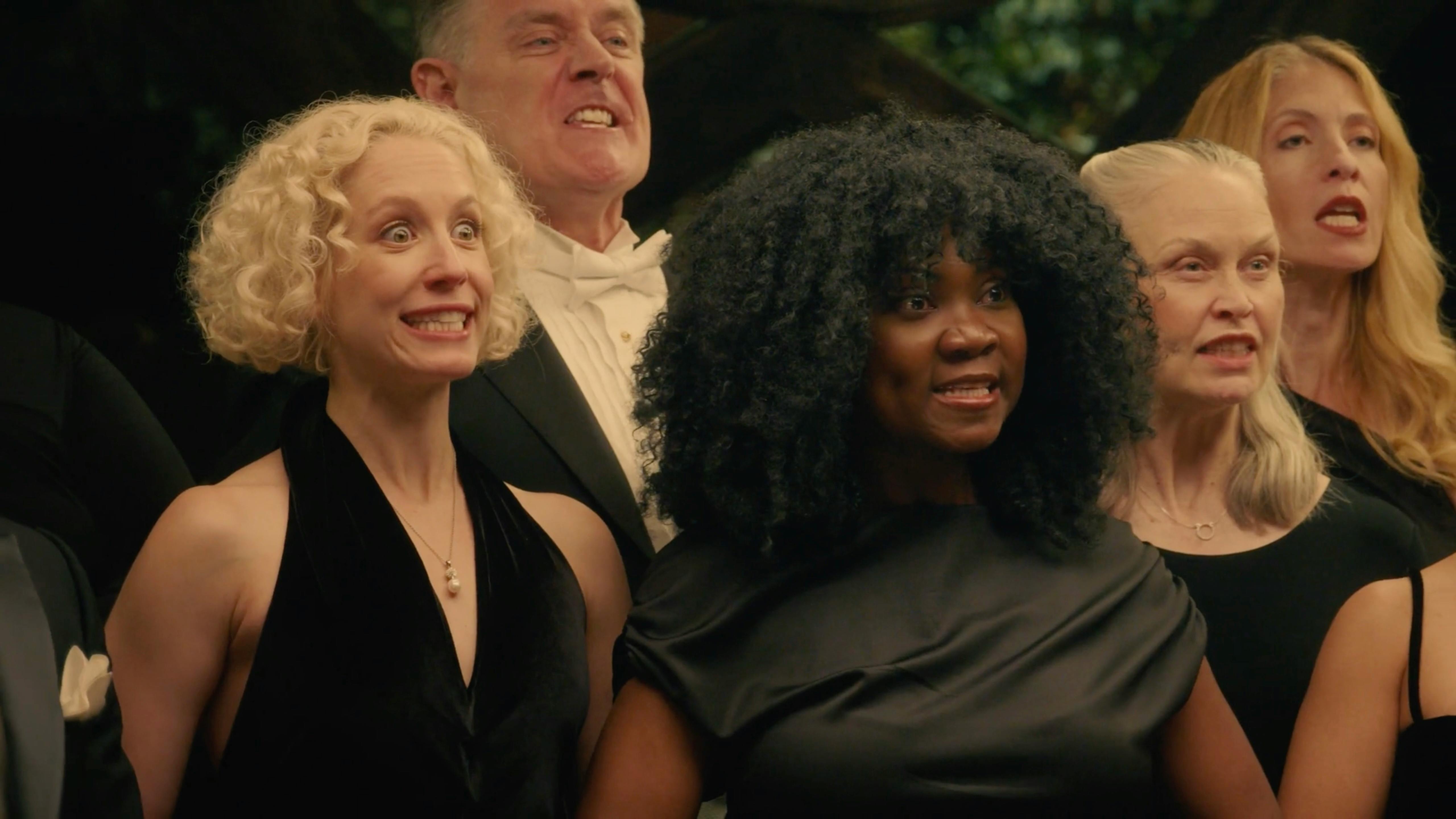 Cast performing together in a scene by a reliable video production company USA specializing in corporate video production