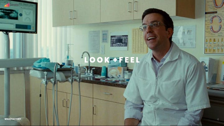 Man sitting in a medical lab during a white label service production created by a full service video production company