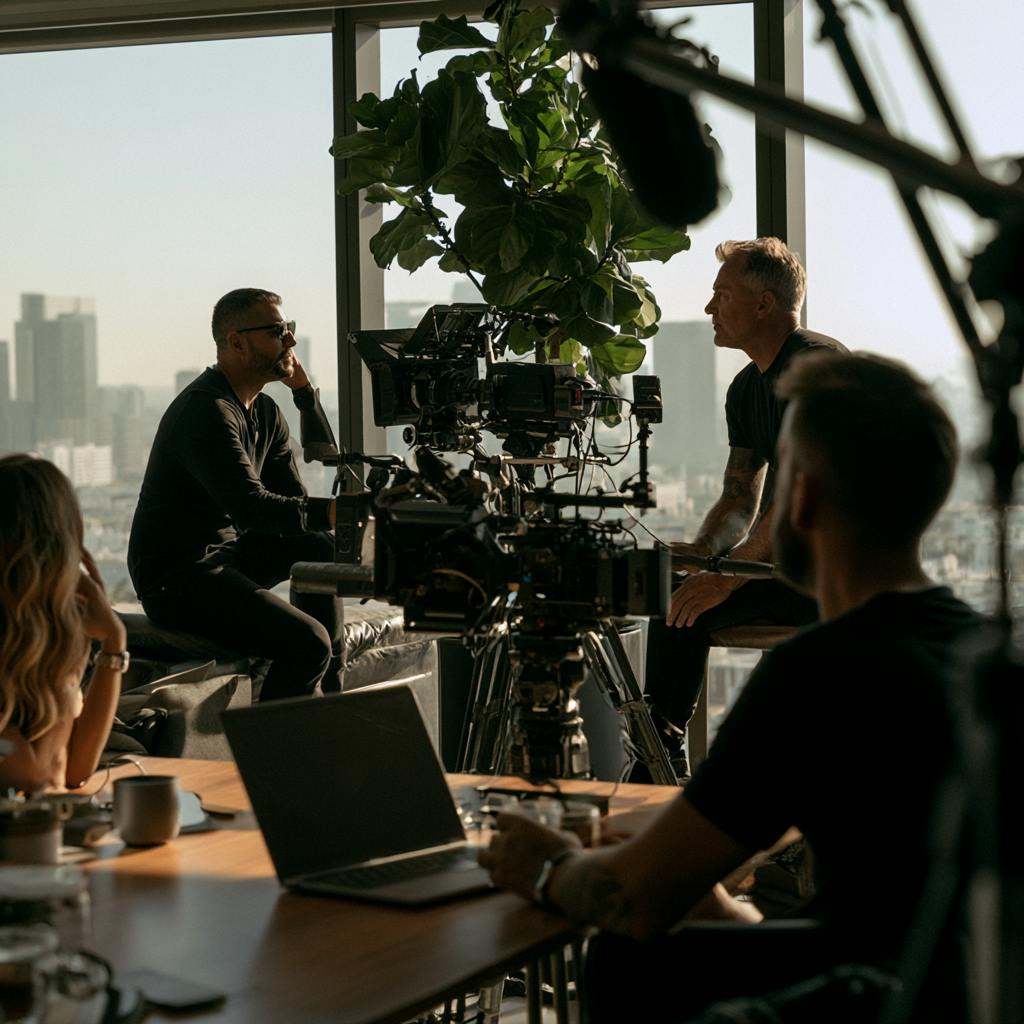 Branded video content for real estate brands featuring professional interview and property video production.