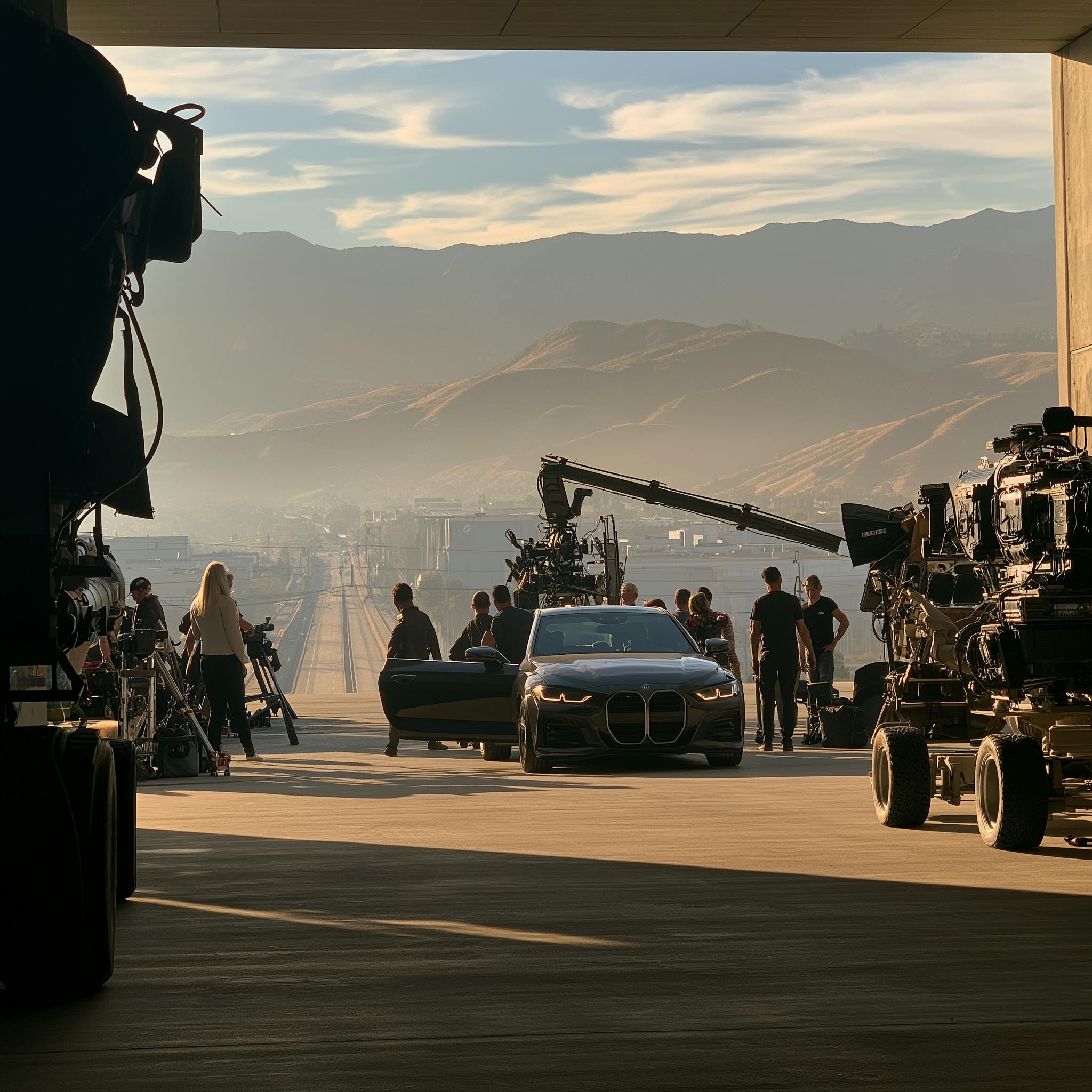 Branded video content production in the USA featuring a professional commercial film crew shooting on location.